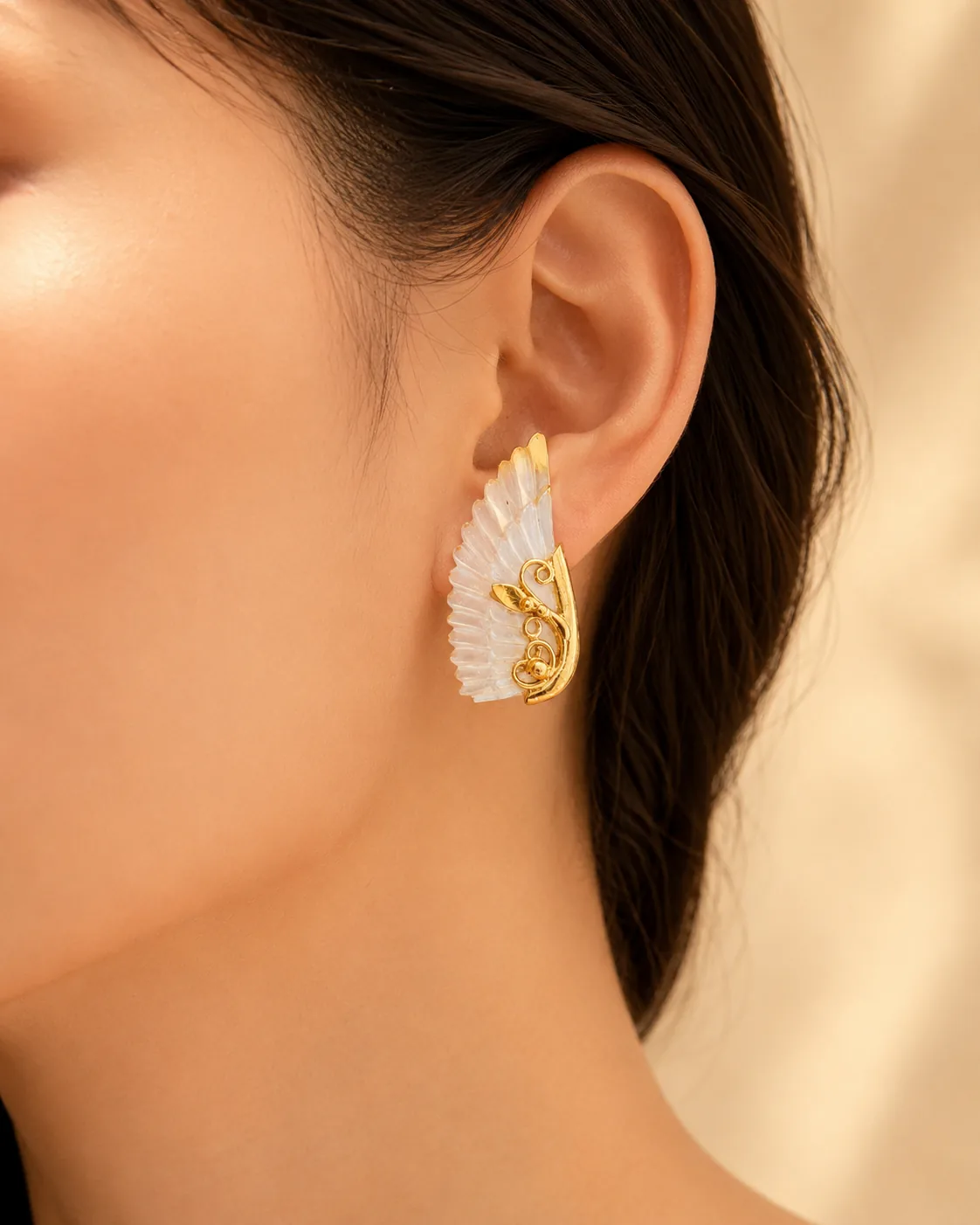 Earings 5 on model